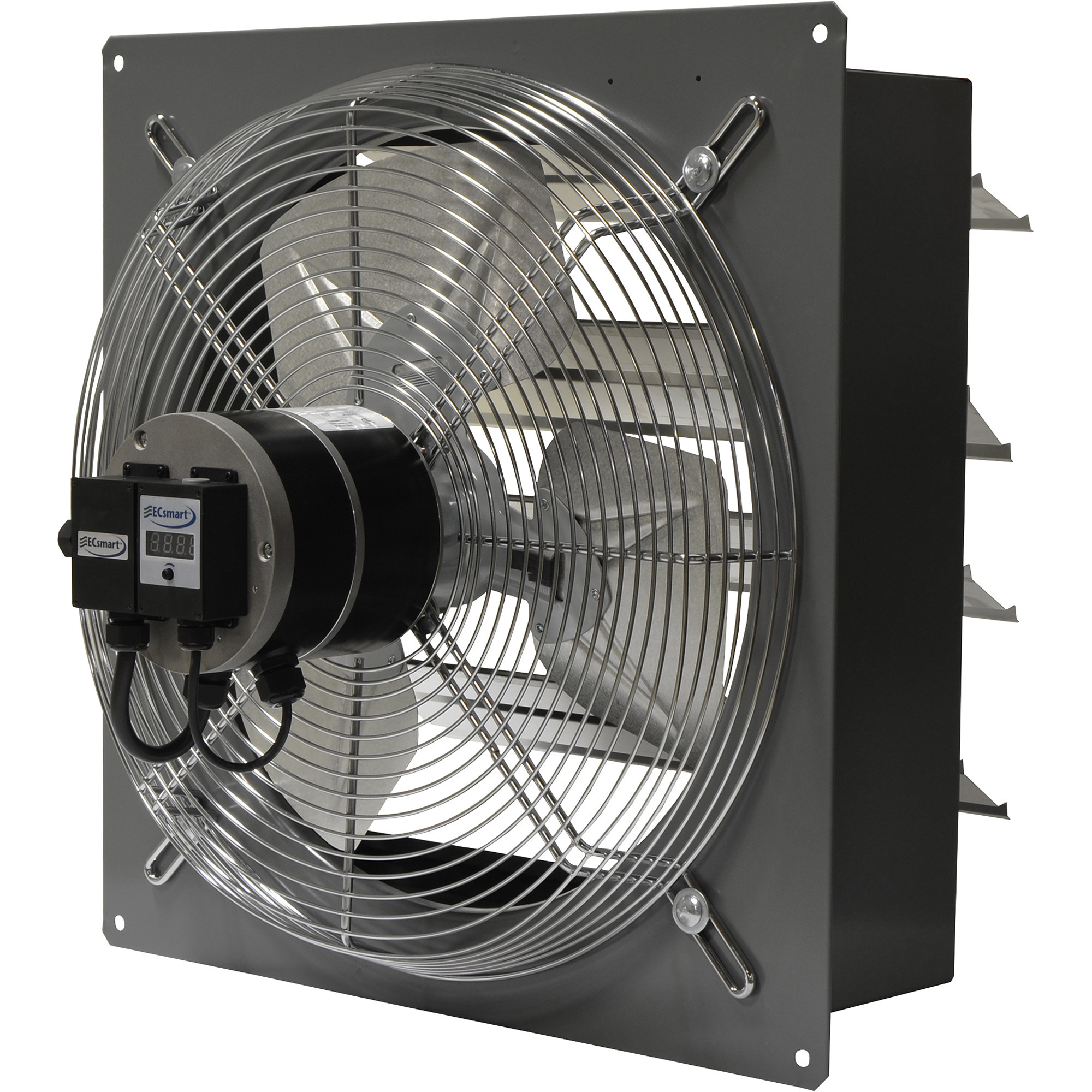 Canarm Exhaust Fan with EC Motor, 10in., 690 CFM, 1/4 HP, Model# SD10-EC